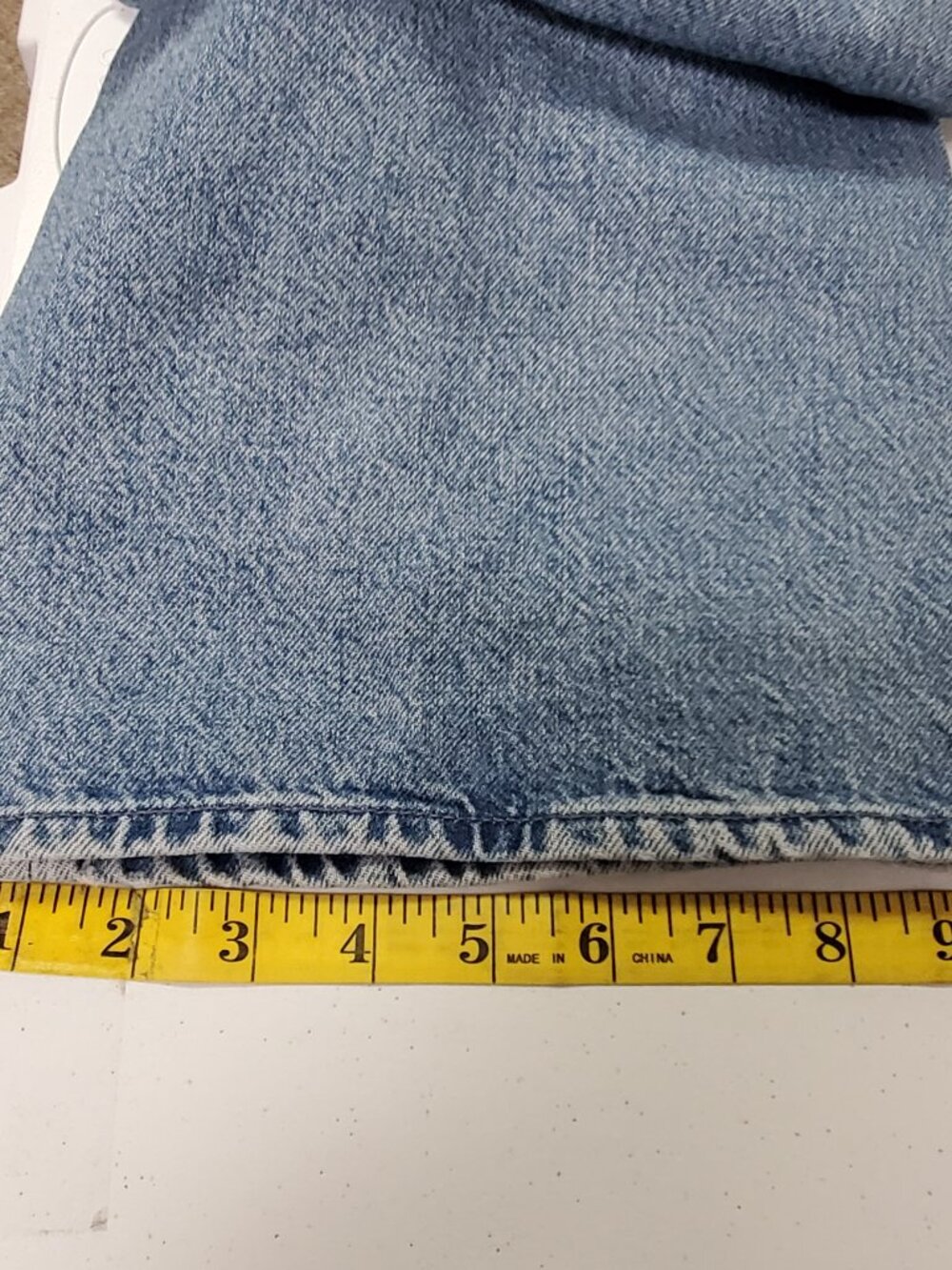 Mother Superior Womens The Dodger Sneak Jeans Size‎ 28 Blue Denim Wide Leg Faded - Picture 11 of 13